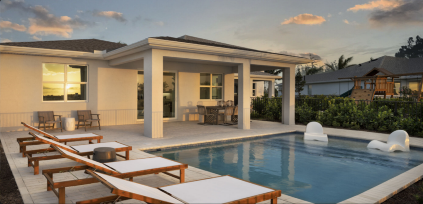 14035 SW SURINA ST 3Beds 2Bath 1 Half Bath New Home For Sale Port St Lucie Florida.