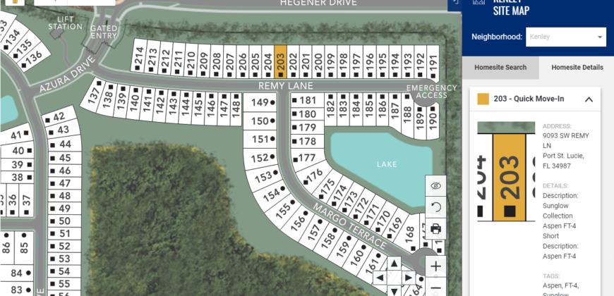 2 beds 2 baths Home For Sale 9093 SW REMY LN Port Saint Lucie, FL 34987
