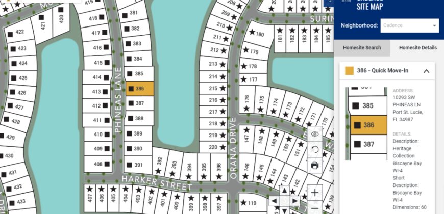 10293 SW PHINEAS LN, Pt Saint Lucie, FL 34987 Port St Lucie Florida 4 Beds 2.5  Bath| 2,750 Sq. Ft.2 Car Garage New Home For Sale