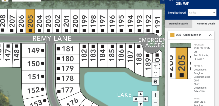 13577 SW MARGO TER 3 Beds 2 Baths 1 Half Bath  1,997 Sq. Ft. 2 Car Garage New Home For Sale In Port ST Lucie