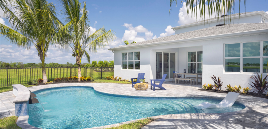 New Home For Sale Port St Lucie Florida 13522 SW MARGO TER 4 Beds 2.5 Baths 3273 SQF 3 Car Garage