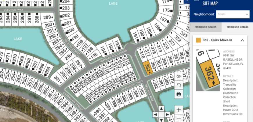9881 SW ISABELLINE DR, Pt Saint Lucie, FL 34987 3Beds Baths 2134 sqf 2 Two Car Garage  New Construction Home For Sale In Port ST Lucie Florida