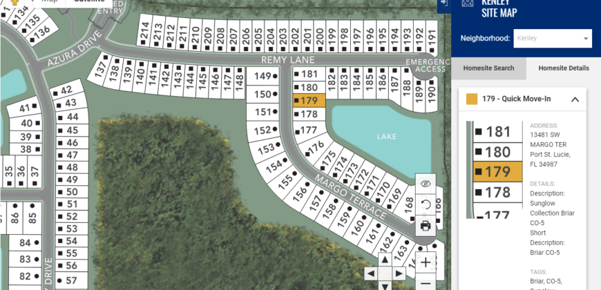 13481 SW MARGO TER Beds 2 Baths 1 Half Bath  1,997 Sq. Ft. 2 Car Garage New Home For Sale In Port ST Lucie