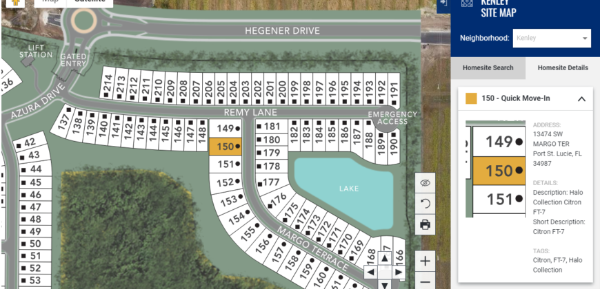 New Home For Sale In Port ST Lucie Florida13474 SW Margo Ter, Pt Saint Lucie, FL 34987